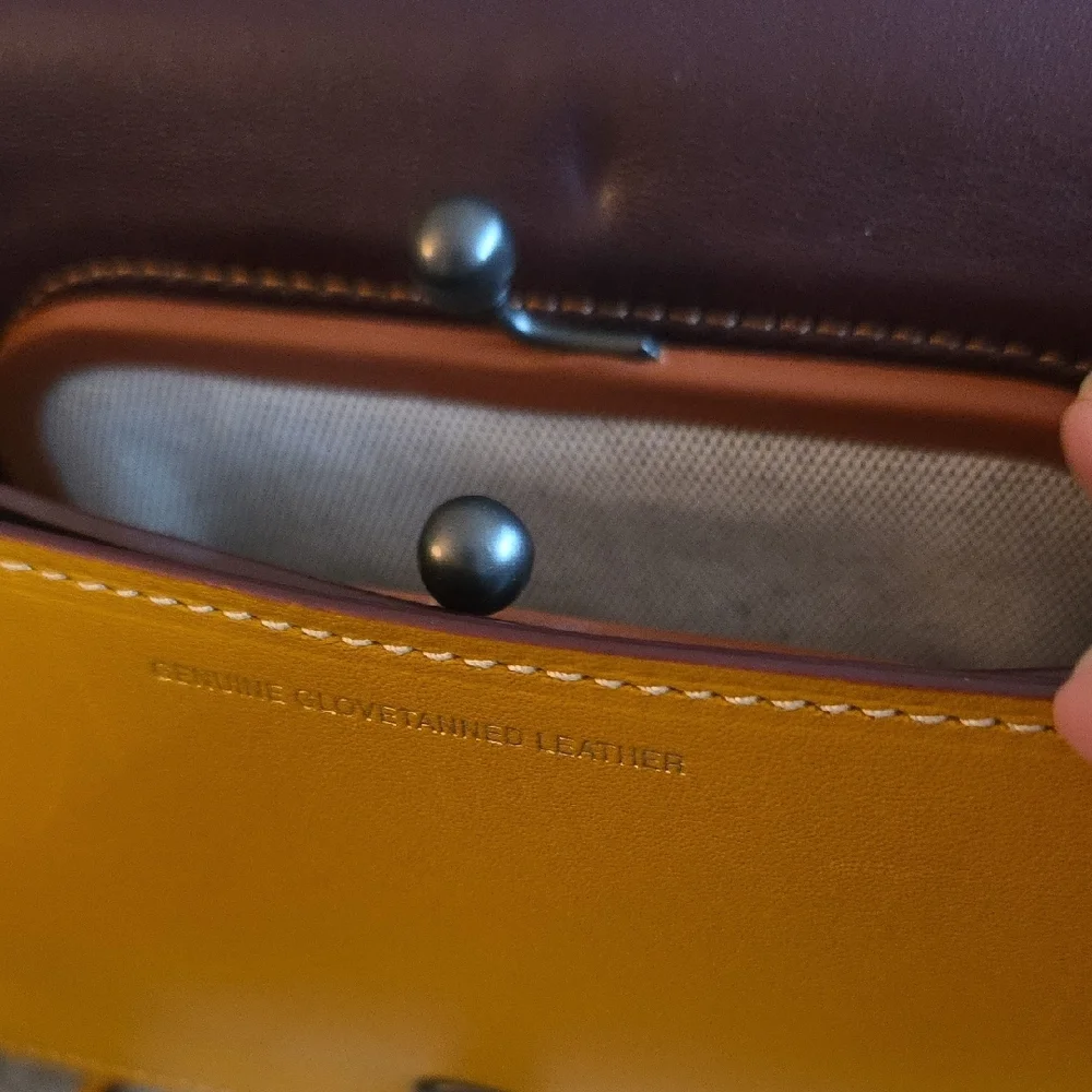 Coach 1941 Dinky Glovetanned Leather, Antique Black Hadware, Includes Dusty! - Picture 15 of 17